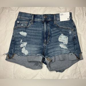 Aeropostale Mom Jean Denim Shorts
